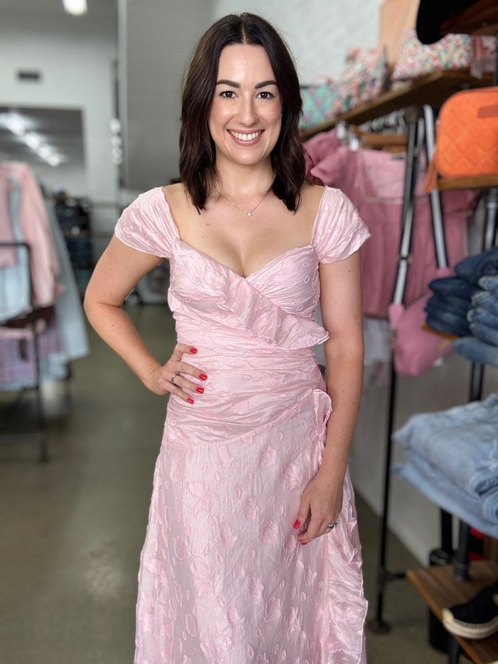 Tinkerbell Maxi Dress - Shimmer Pink