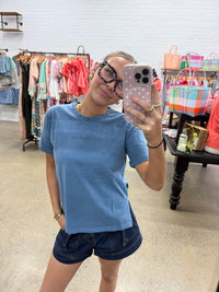 AAE Washed Tee - Blue