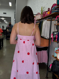 Florence Maxi - Pink & Red
