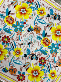 Western Wild Rag - Vibrant Floral (Pink)