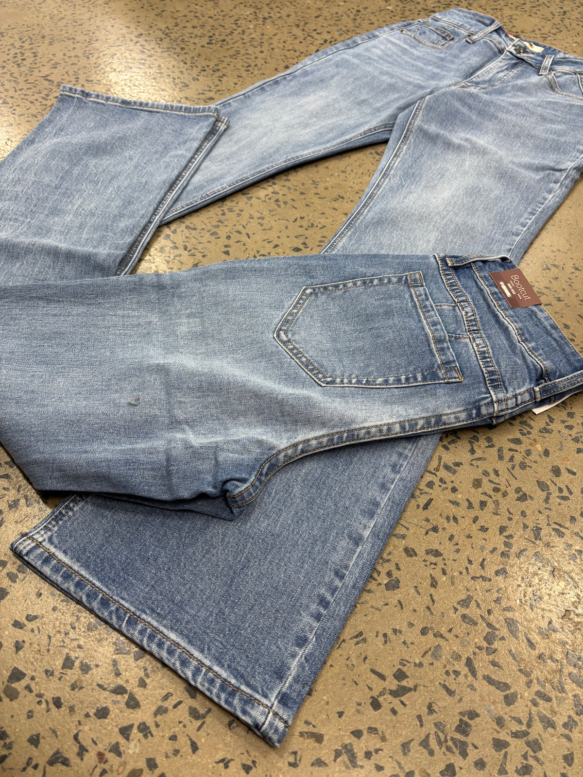 Rock & Roll Cowgirl Jeans - BW4HD09752 - Two Button High Rise Bootcut