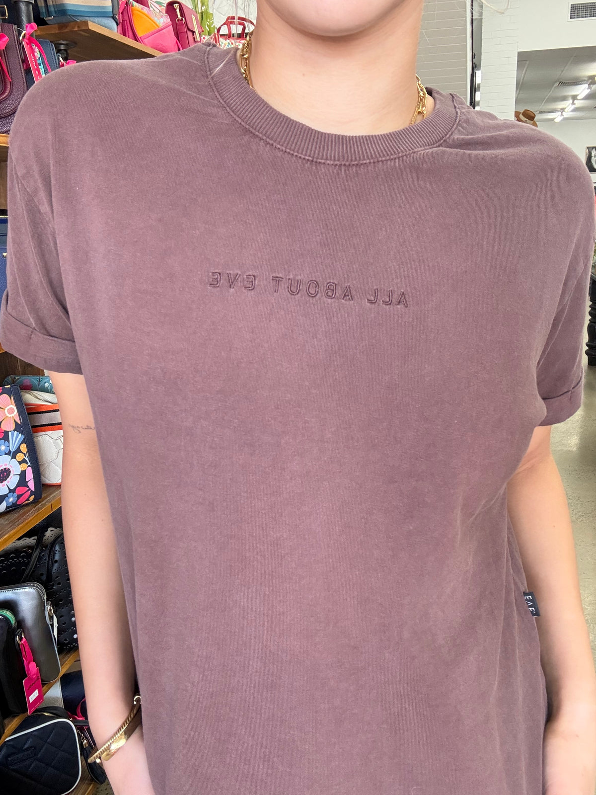 AAE Washed Tee - Brown