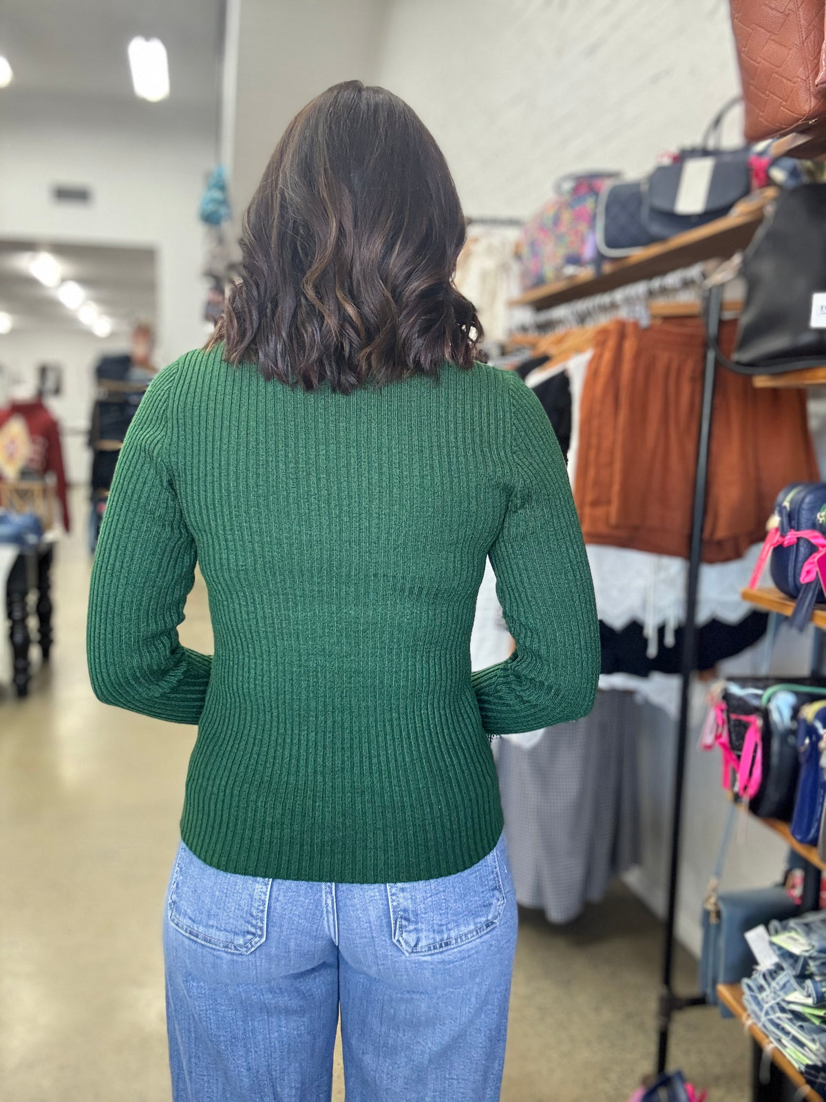 Reece Knit - Jungle Green