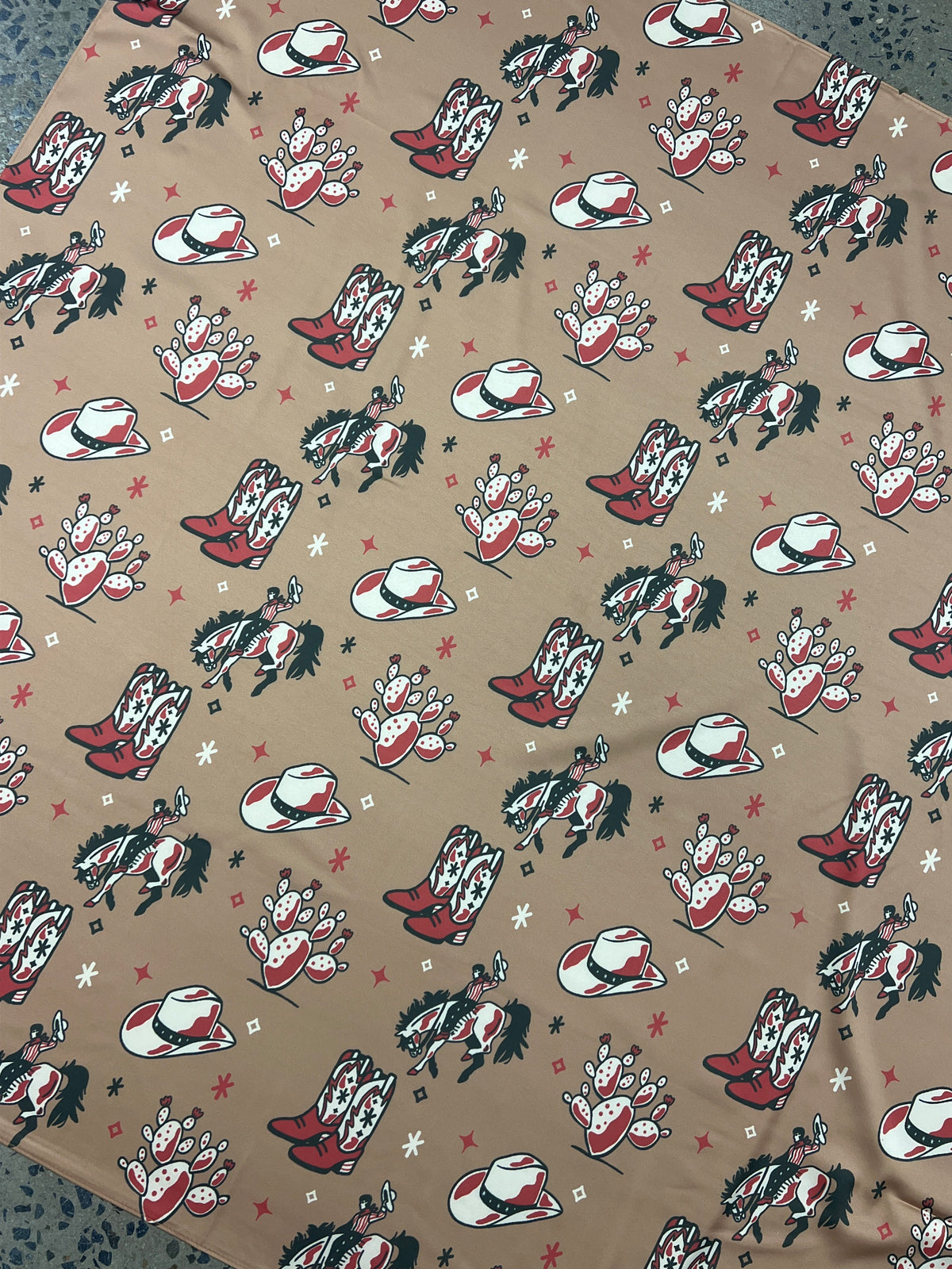 Western Wild Rag - Red Rodeo