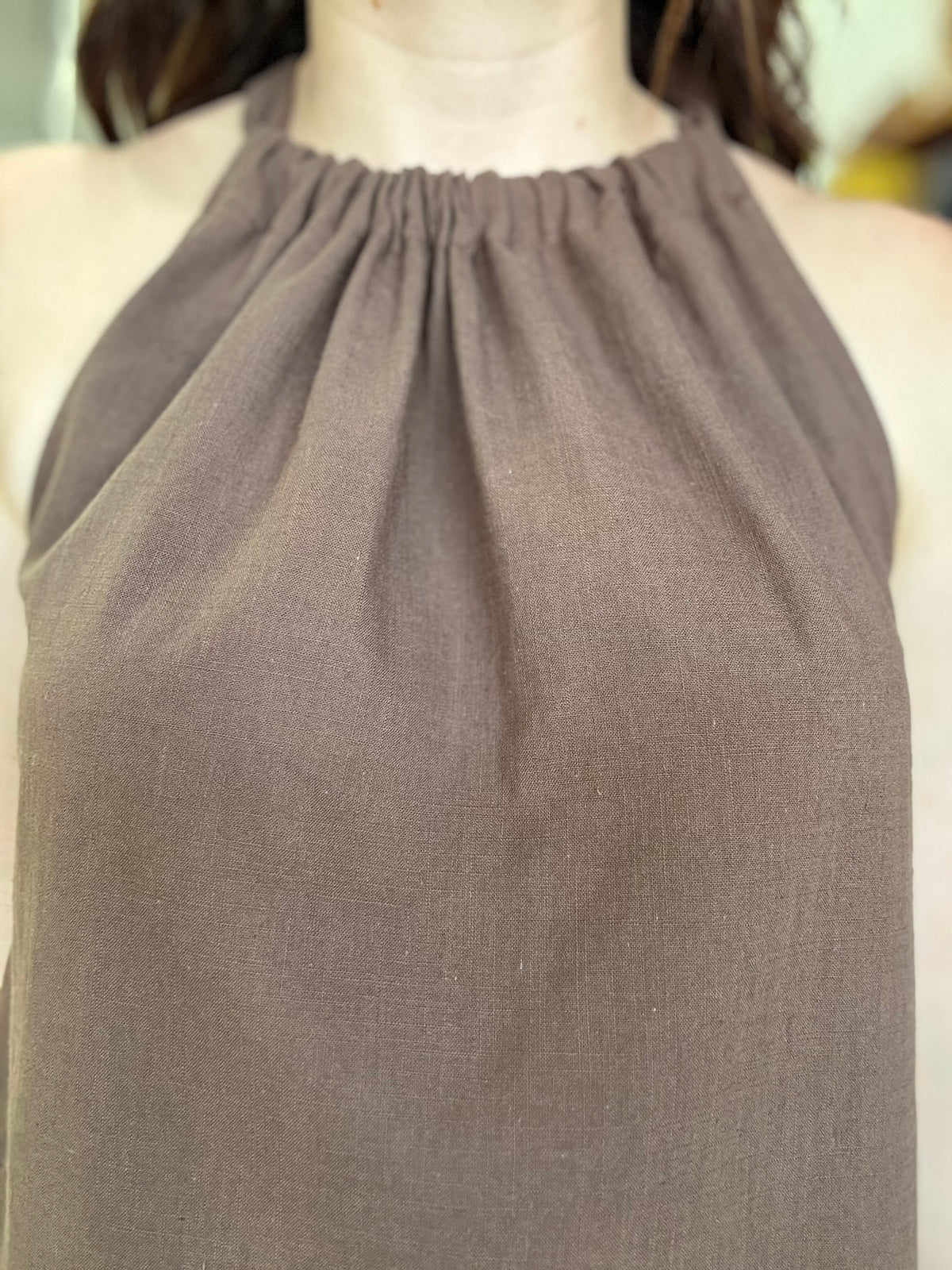 Harlow Mini Dress - Chocolate