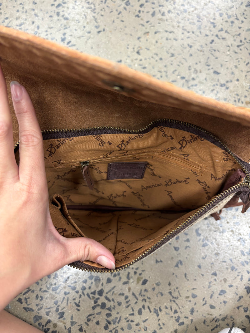 Bedelia - Cowhide Crossbody
