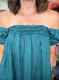 Magnolia Maxi Dress - Teal