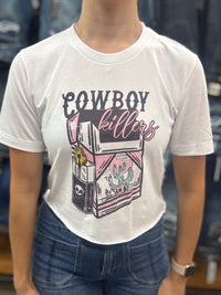 Cowboy Killers Tee - Vintage White