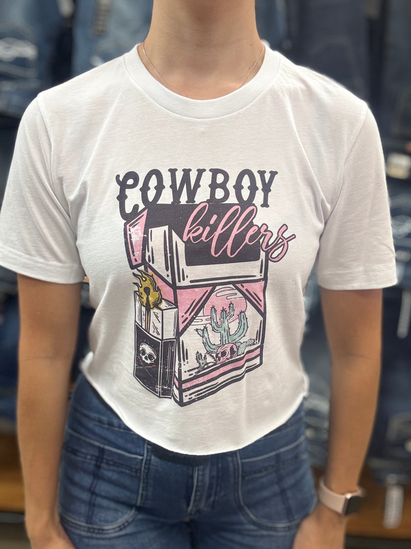 Cowboy Killers Tee - Vintage White