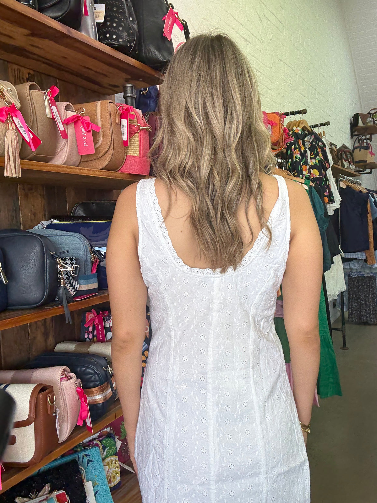 Winslet Dress - White