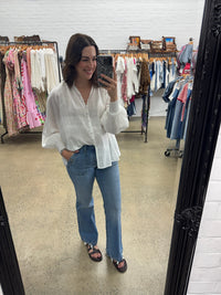 Ledger Top - White