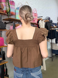 Eloise Top - Chocolate