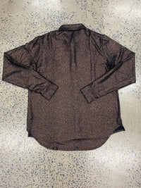 Cowgirl Tuff Pullover Arena Shirt - Cocoa Brown Shimmer