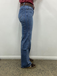 Rock & Roll Cowgirl Jeans - BW6HD09775 - Side Panel Seamed High Rise Wide Leg