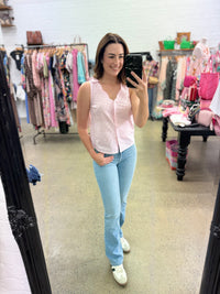 Jill Top - Pink Stripe