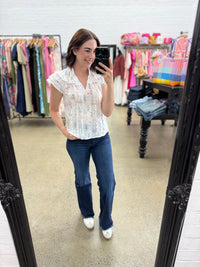 Scottie Top - Dainty Floral