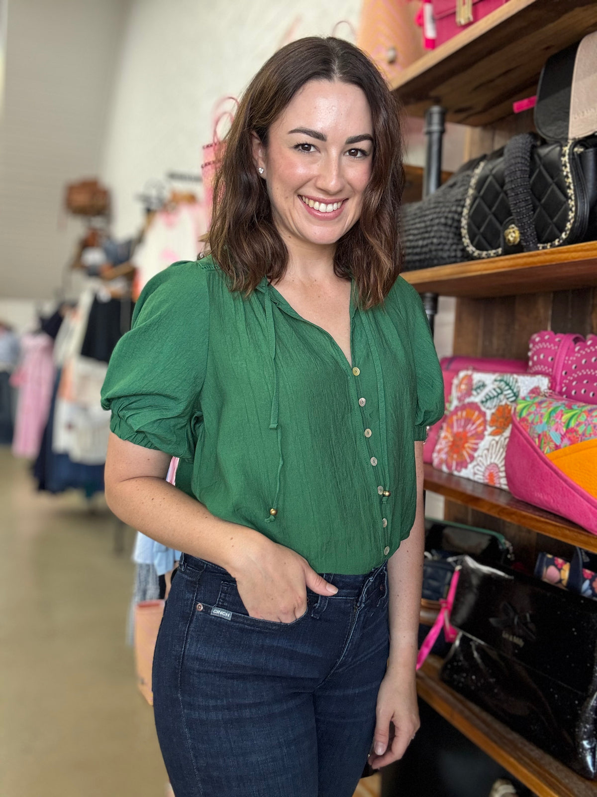 Isla Top - Green