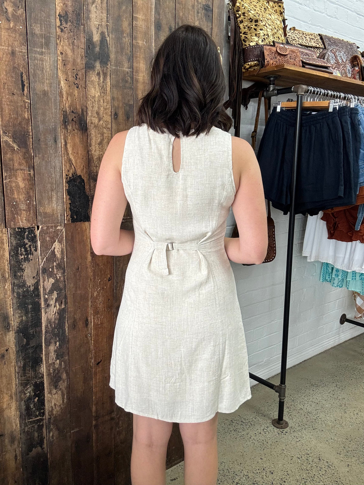 Dahlia Dress - Sand