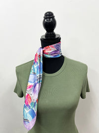 Western Wild Rag - Floral (Purple)