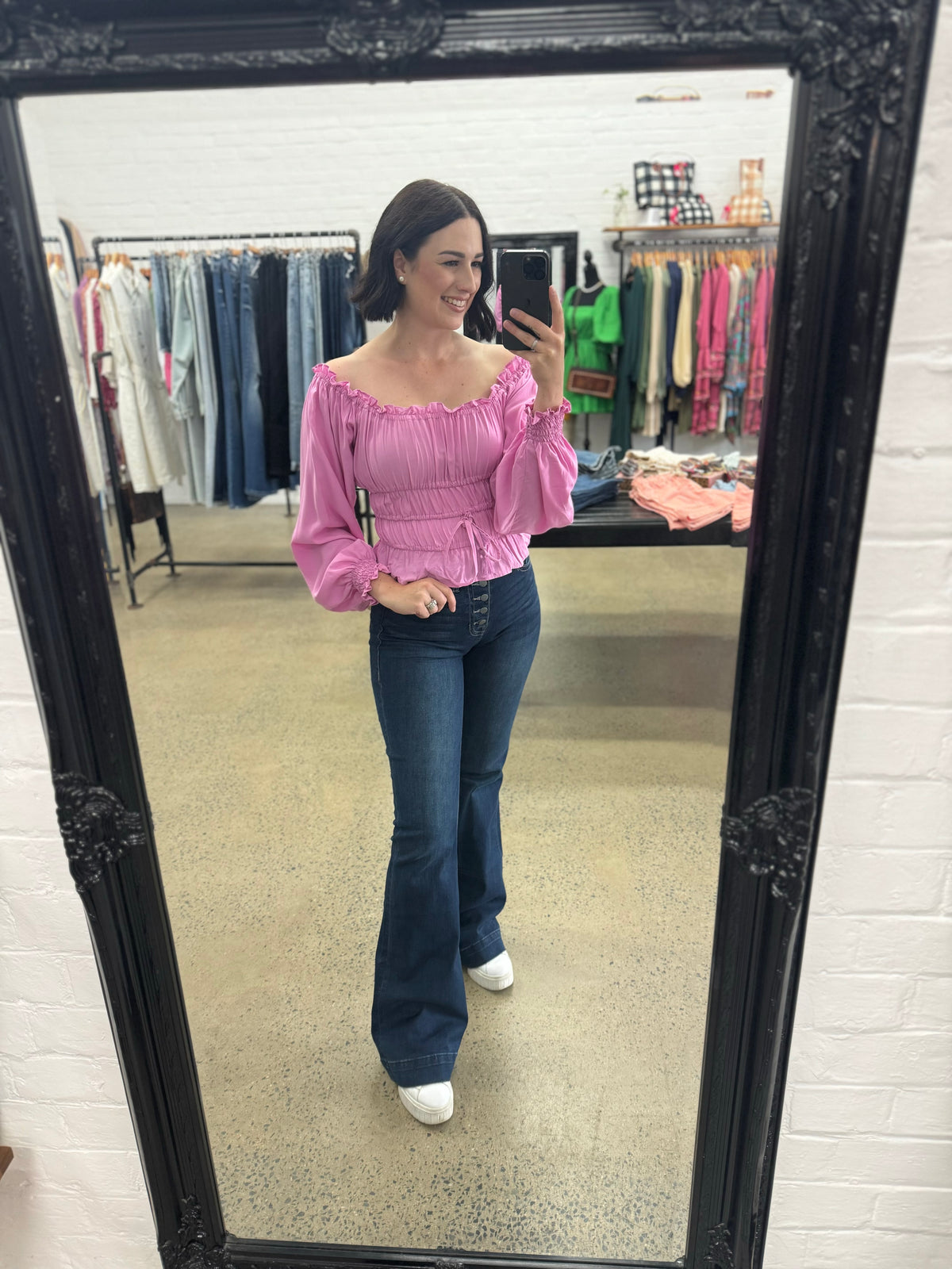 Molly Top - Candy Pink