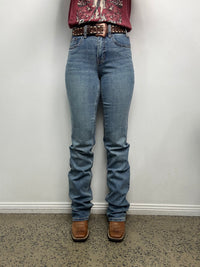 Rock & Roll Cowgirl Jeans - BW1HD09747 - Layered Boot Stitch High Rise Bootcut
