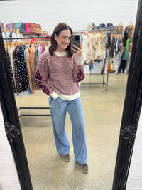Gail Knit - Wine