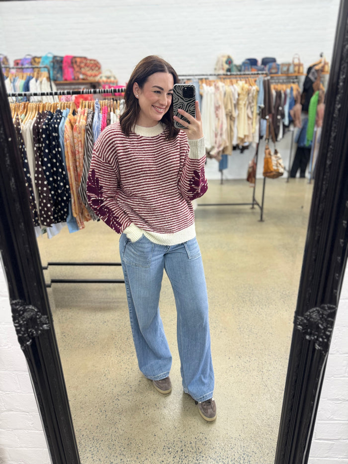 Gail Knit - Wine