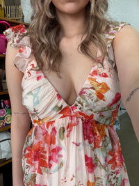 Aurora Maxi Dress - Blush Floral