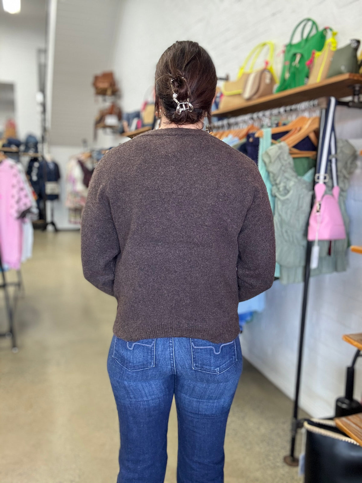 Joy Cardigan - Coffee
