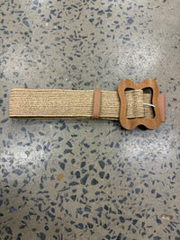 Ric Rac Belt - Brown