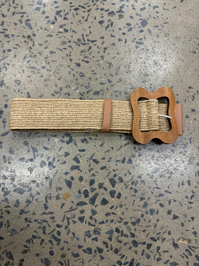 Ric Rac Belt - Brown