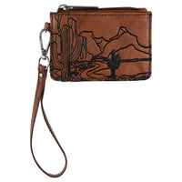 Red Dirt Hat Co Mini Card Wallet - Desert Scene