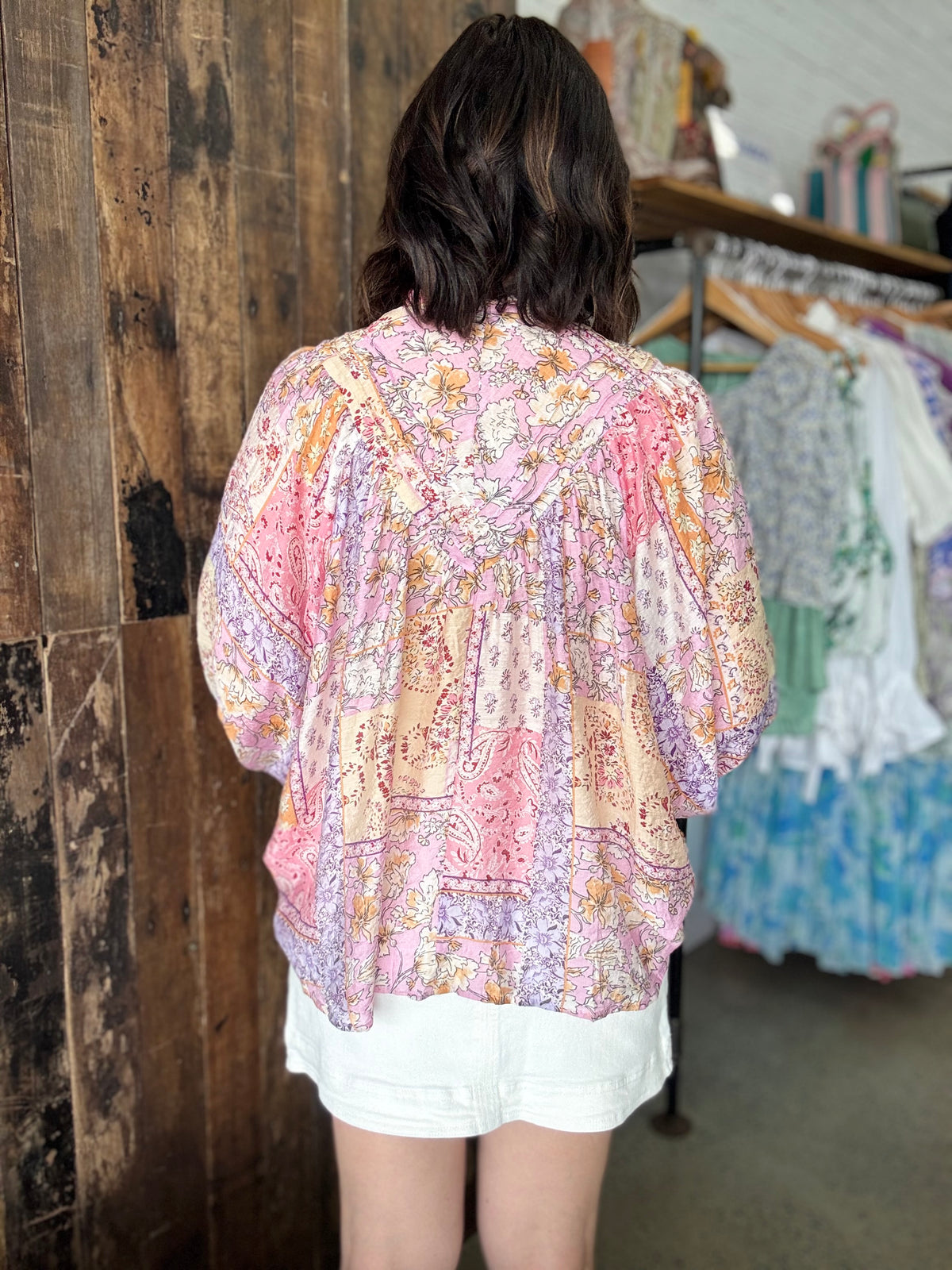 Blossom Long Sleeve Top - Floral Pastel