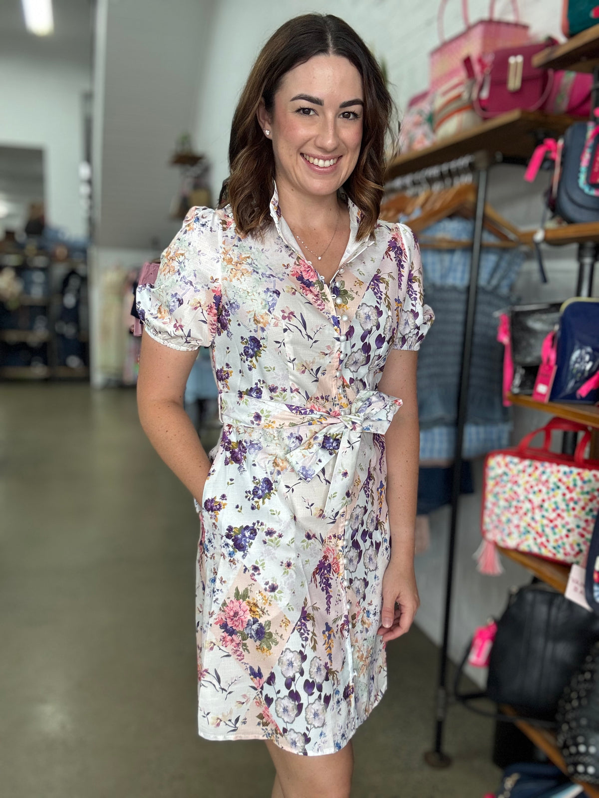 Elsie Mini Dress - Floral