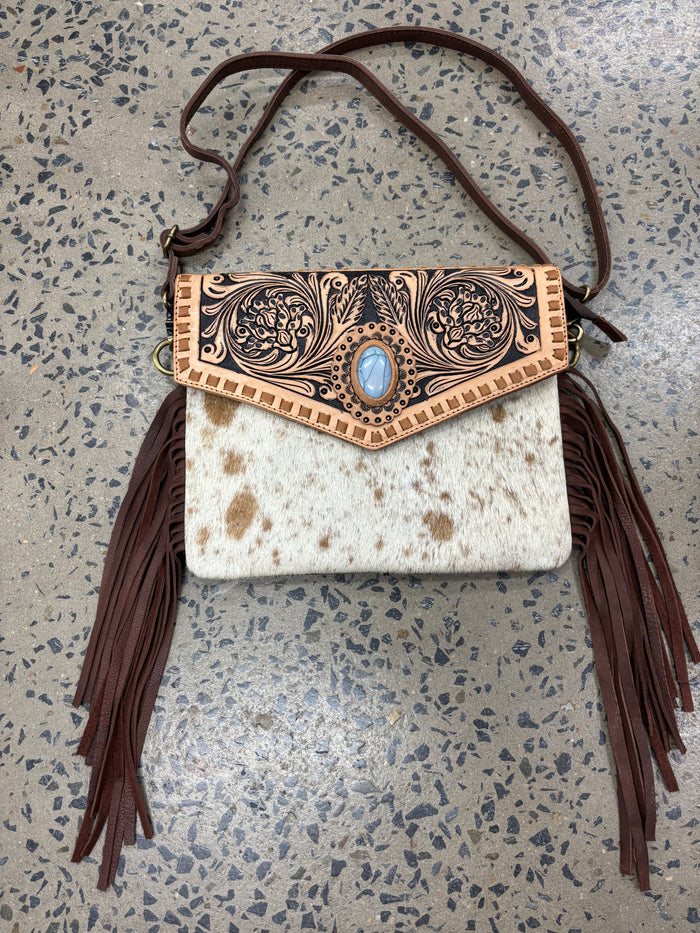 Bedelia - Cowhide Crossbody