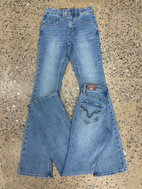 Rock & Roll Cowgirl Jeans - BW4HD07895 - Signature Detail High Rise Bootcut