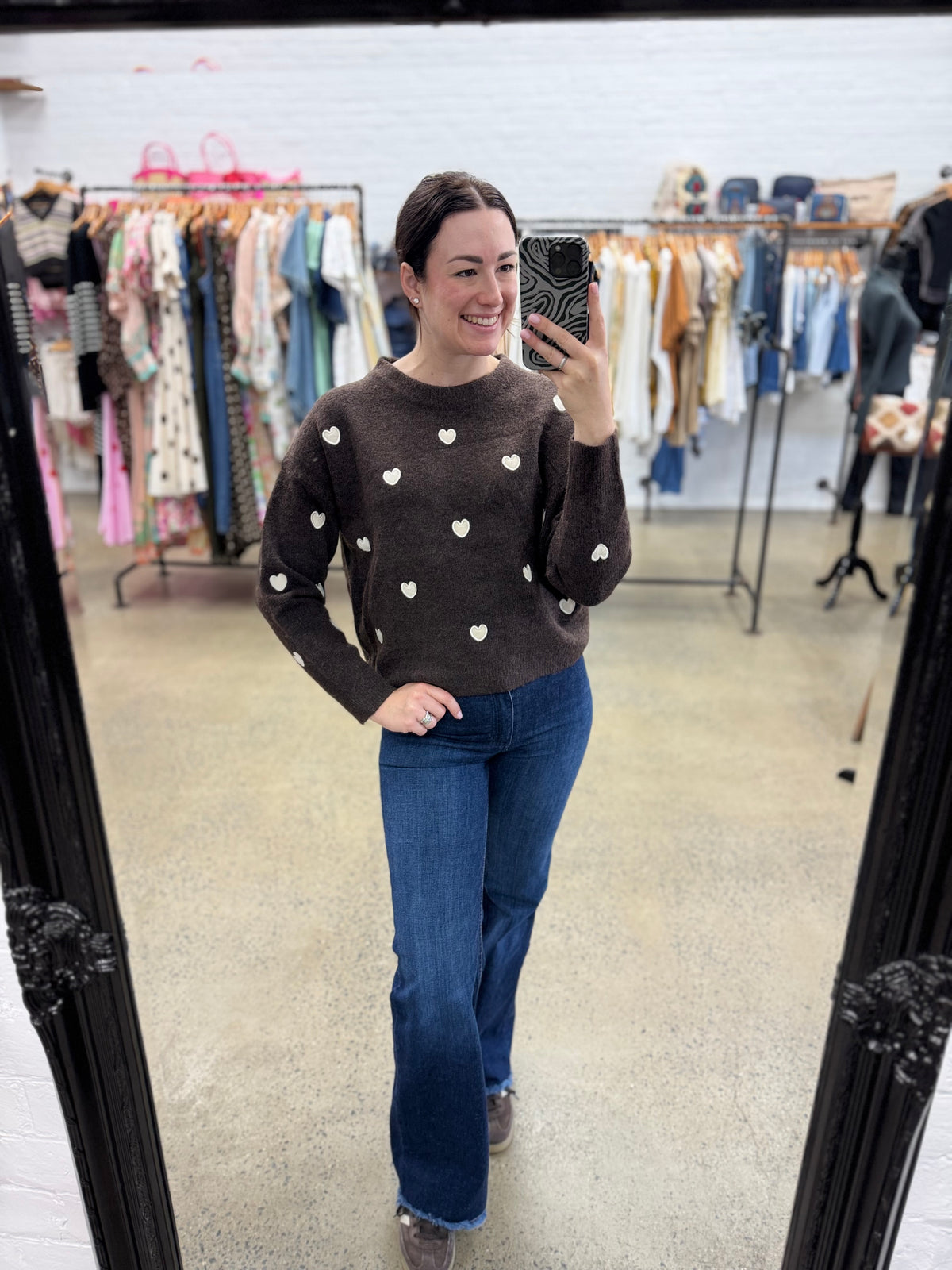 Gabriel Knit - Chocolate Hearts