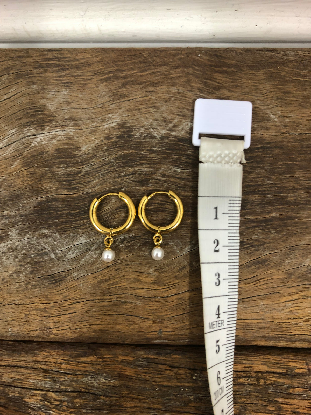 Milla Hart Earrings - Kira Pearl Drop