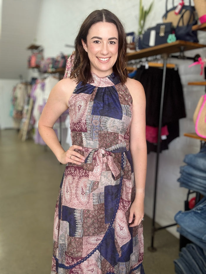 Iris Dress- Floral Print