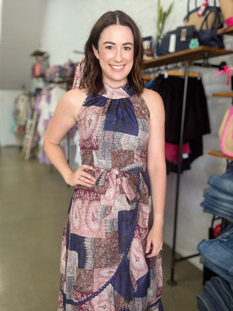 Iris Dress- Floral Print