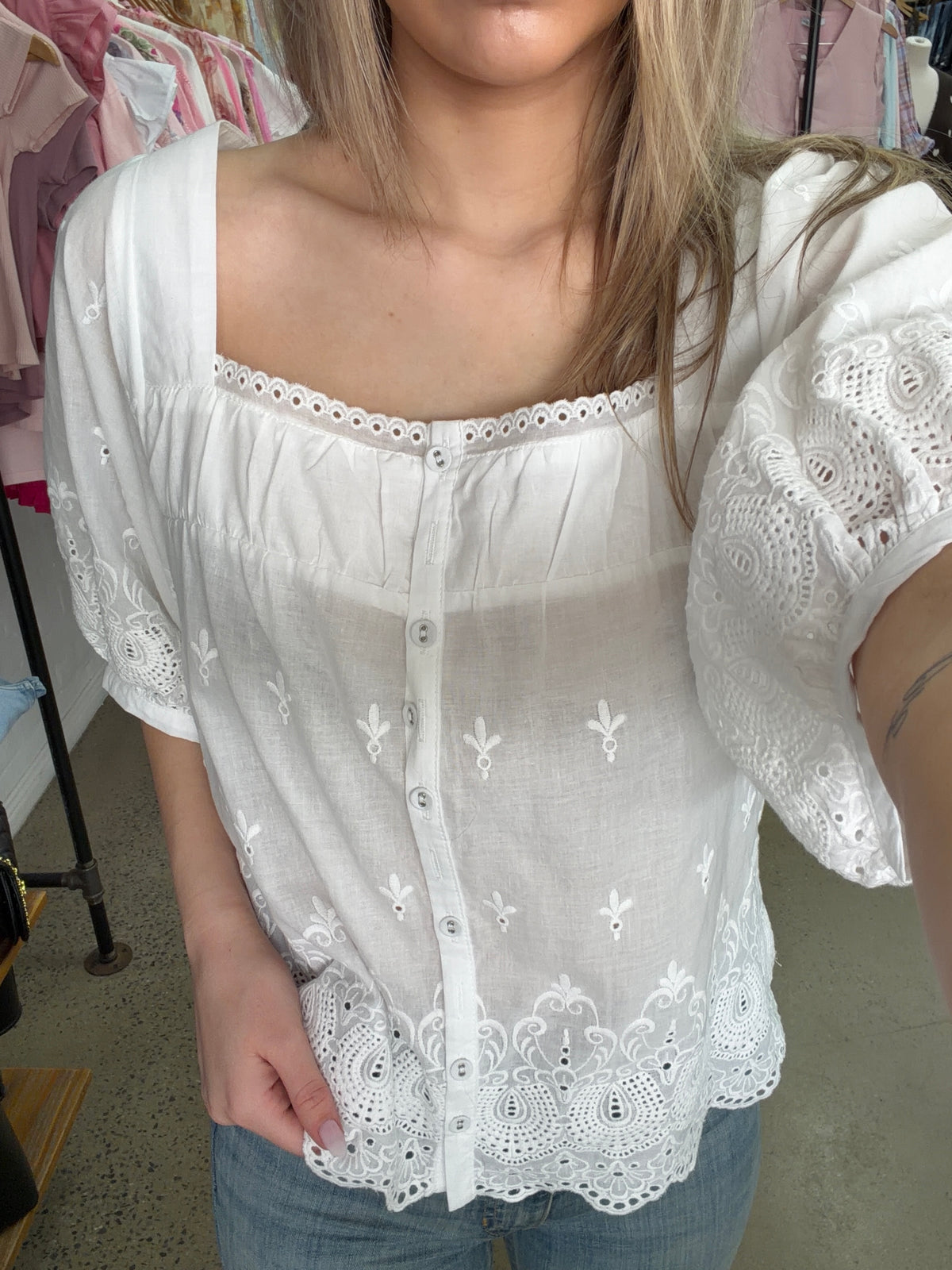 Alice Top - White