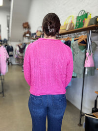 Lovey Knit - Hot Pink