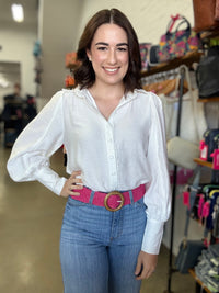 Izzie Top - White