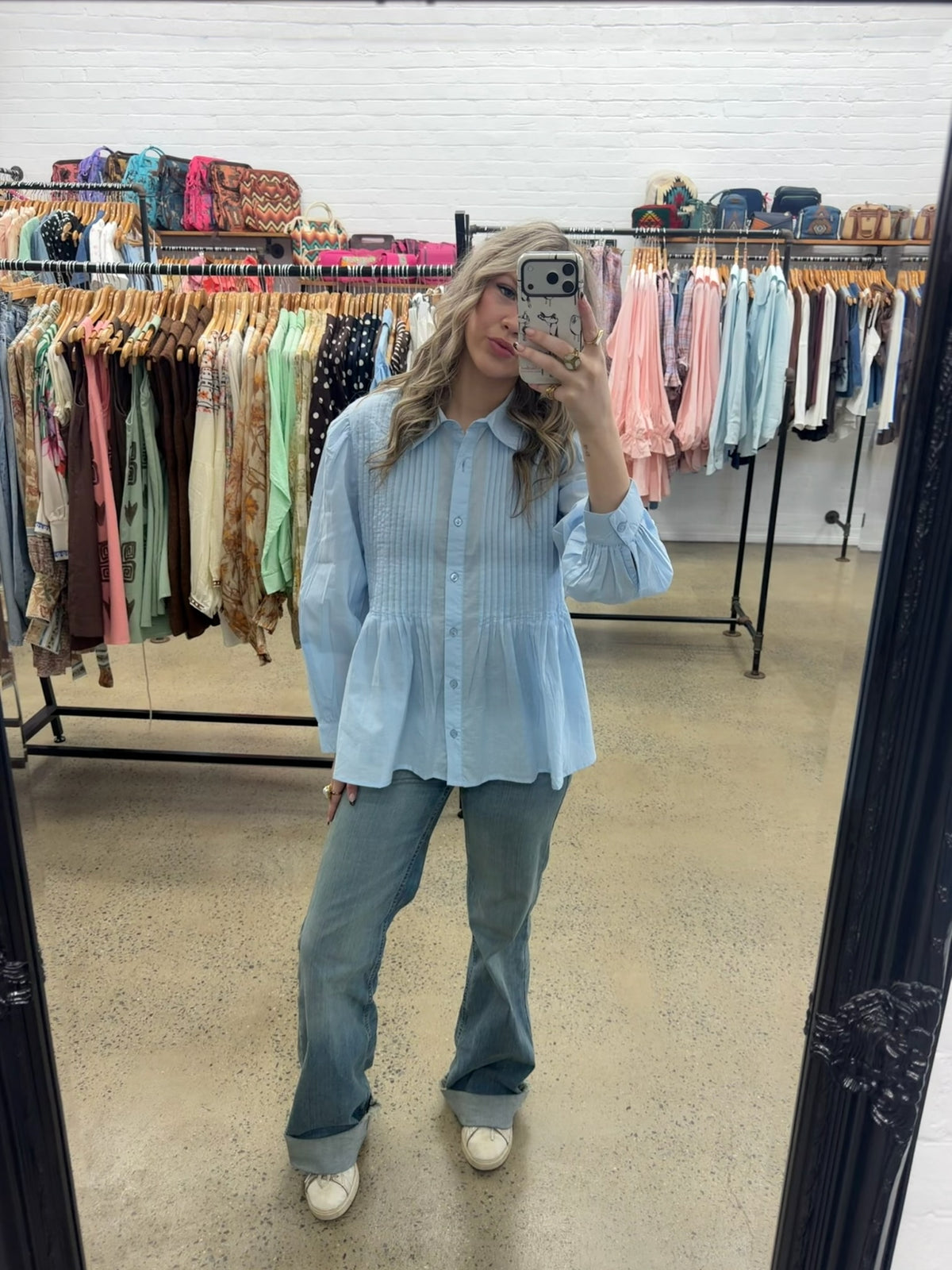 Julie Top - Blue