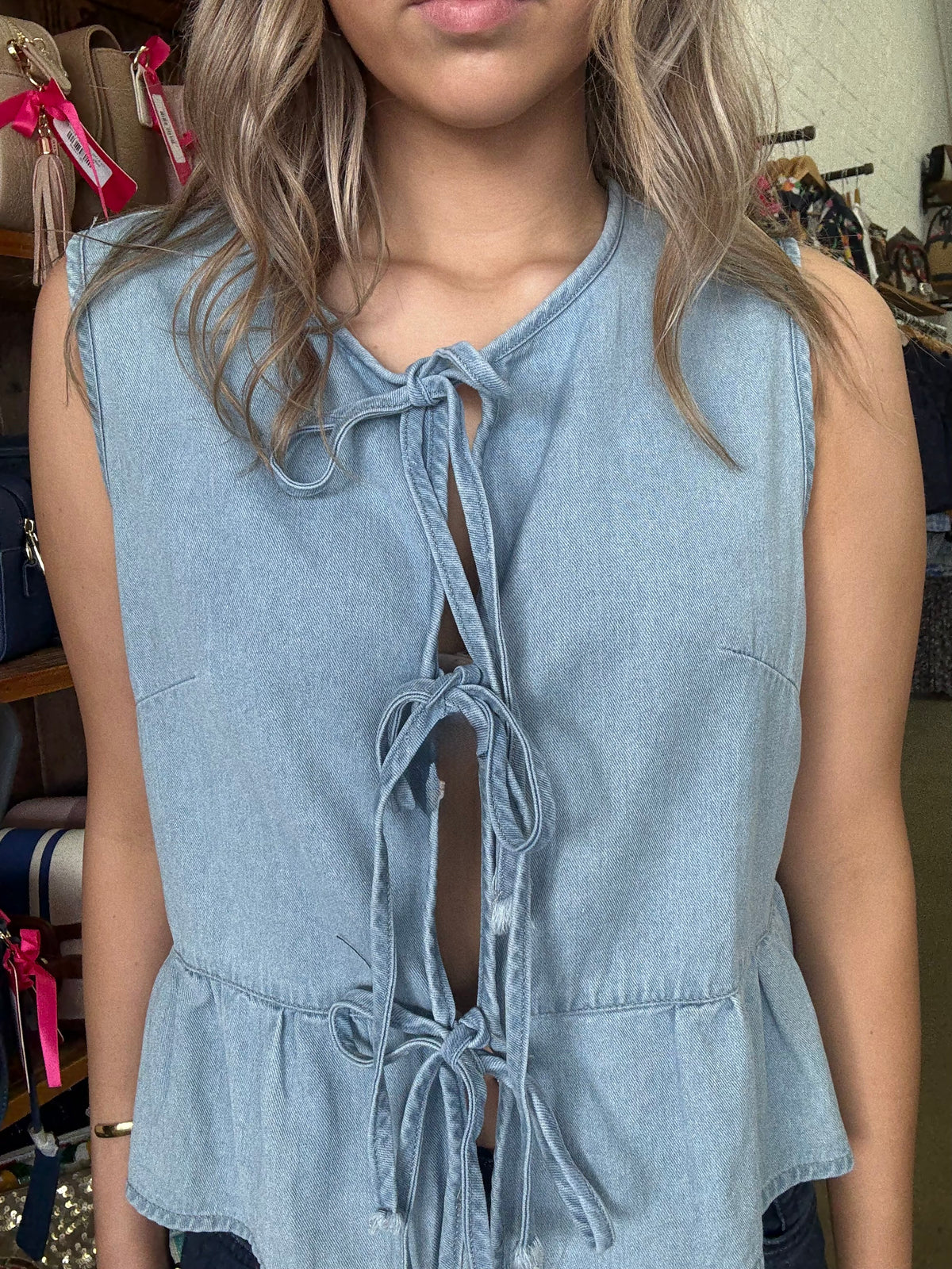 Darcy Top - Denim