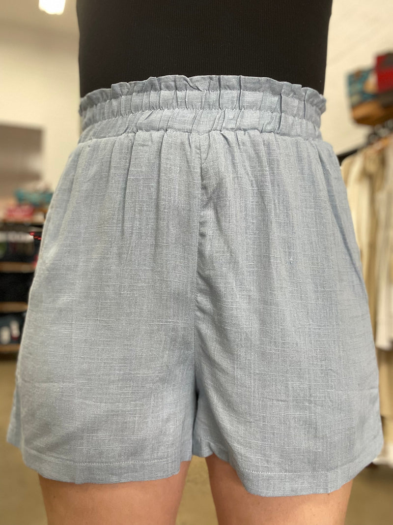 Shellie Shorts - Blue