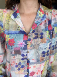 Cassia Top - Multi Colour Floral