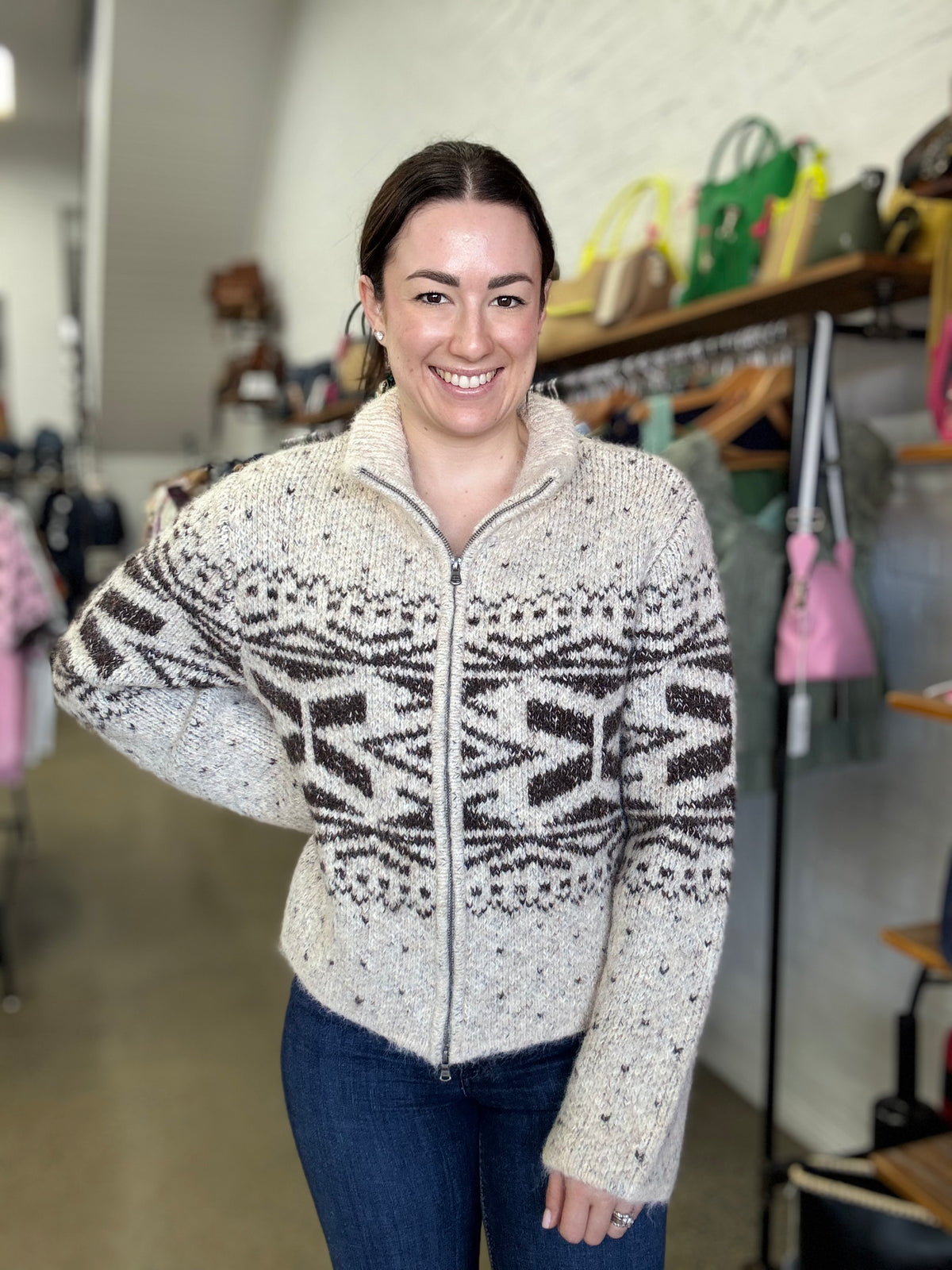 Zoe Knit - Oat