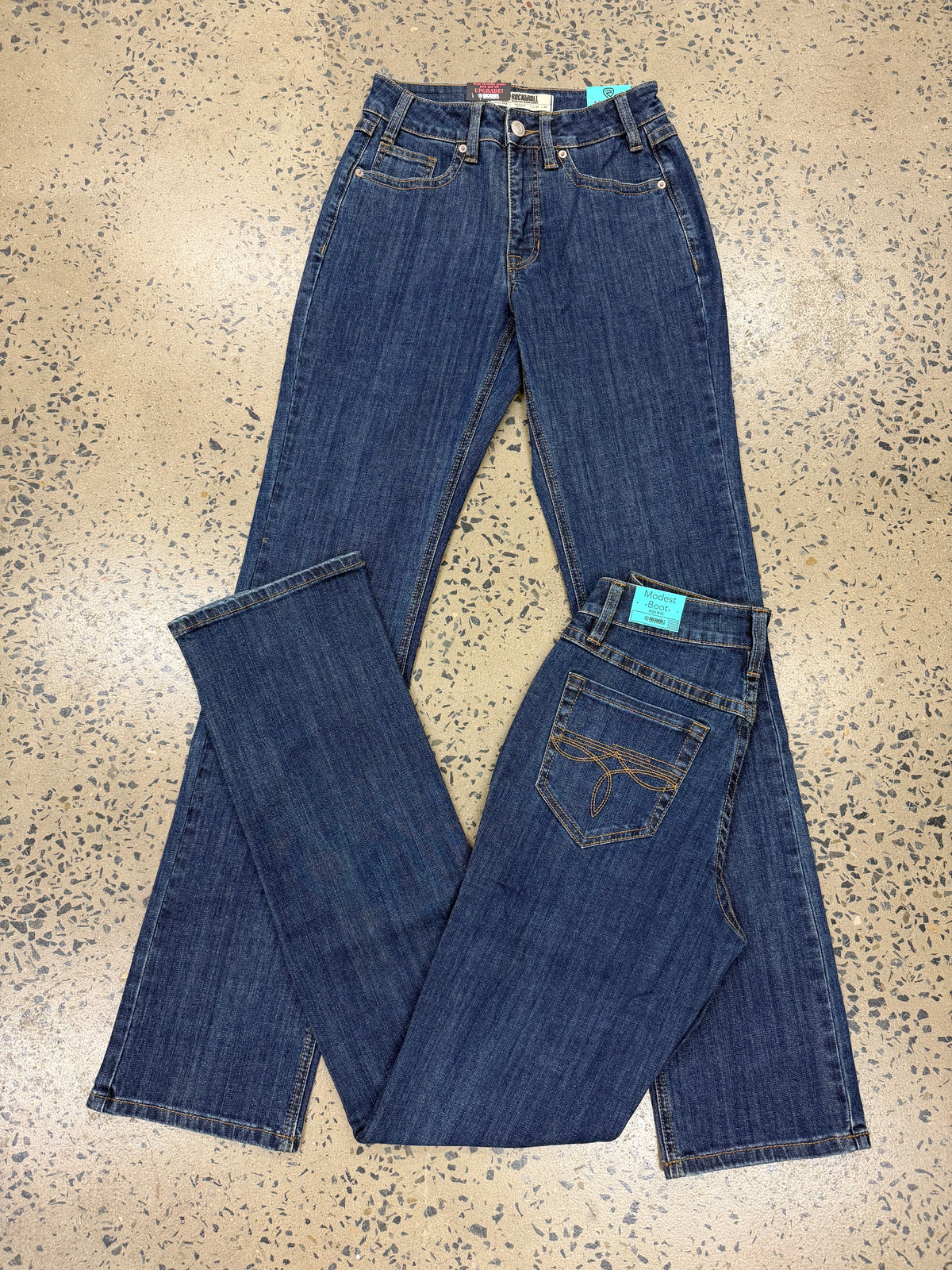 Rock & Roll Cowgirl Jeans - BW1HD08478 - High Rise Modest Bootcut