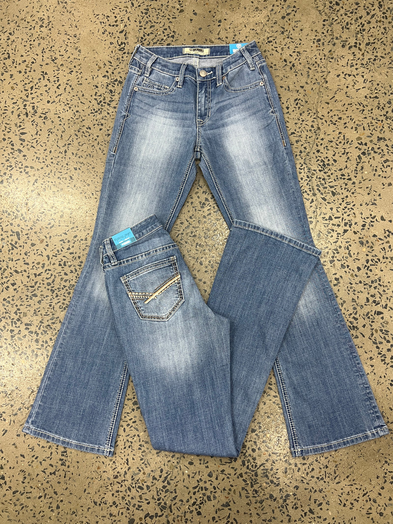 Rock & Roll Cowgirl Jeans - BW4RD04047 - Mid Rise Riding Fit